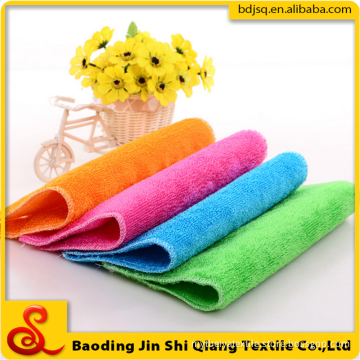 Natural bamboo fiber towel wash bowl microfiber kitchen tea towels